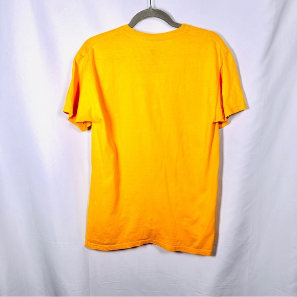 Poetic Justice Tupac Pop Art Graphic Tee 100% Cotton Retro Streetwear M Yellow - Picture 5 of 8